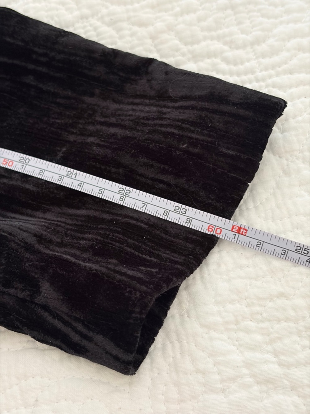 Point Zero Black Velvet Blazer Jacket Size L - Picture 6 of 8